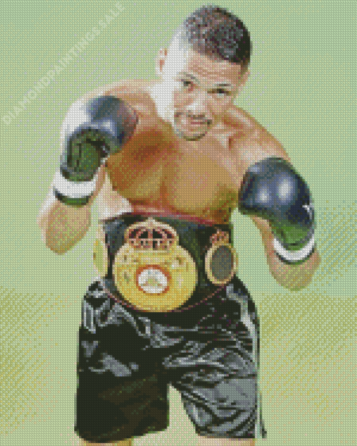 Virgil Hill Boxer Diamond Painting