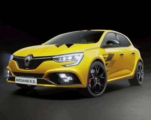 Luxury Renault Megane Diamond Painting