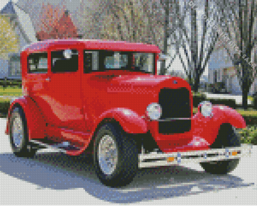 1929 Ford Model A Diamond Painting