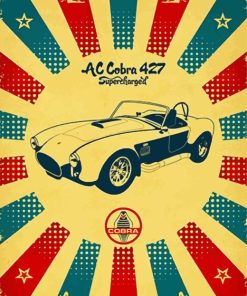 Ac Cobra 427 Poster Diamond Painting