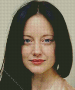 Actress Andrea Riseborough Diamond Painting