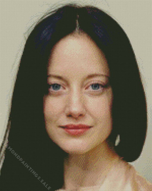 Actress Andrea Riseborough Diamond Painting