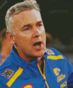 Adam Simpson Eagles Coach Diamond Painting