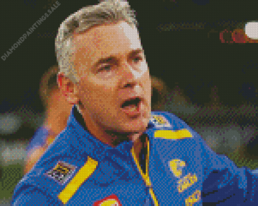 Adam Simpson Eagles Coach Diamond Painting