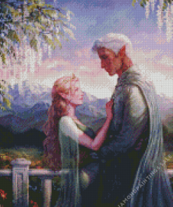 Aelin And Rowan Diamond Painting