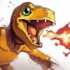 Agumon Character Art Diamond Painting