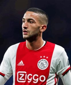 Ajax Hakim Ziyech Diamond Painting