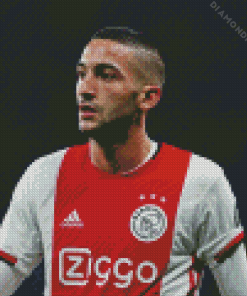 Ajax Hakim Ziyech Diamond Painting