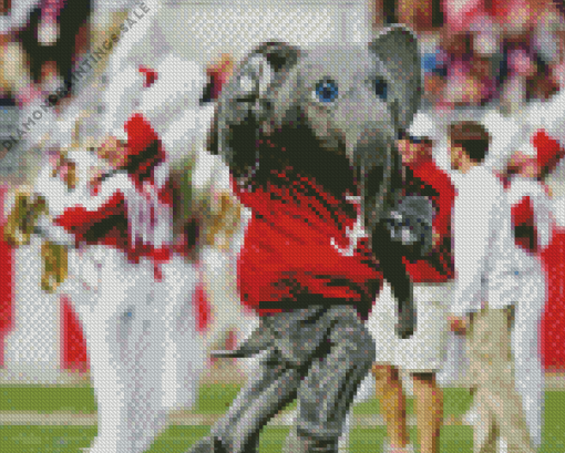 Alabama Elephant Diamond Painting