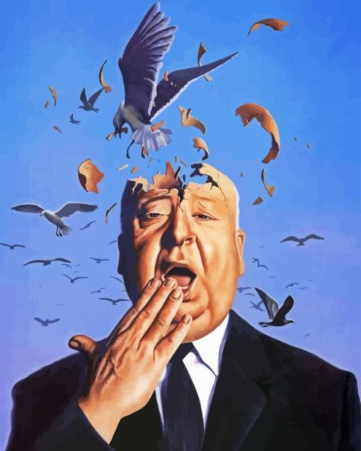 Alfred Hitchcock Diamond Painting