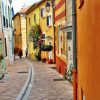 Alley In Cassis France Diamond Painting