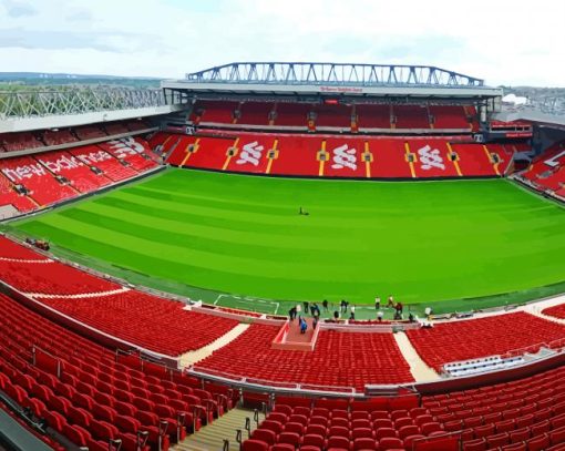 Anfield Stadium Liverpool Diamond Painting