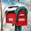 Antique Mailbox Diamond Painting