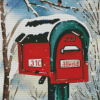 Antique Mailbox Diamond Painting