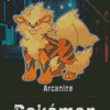 Arcanine Pokemon Poster Diamond Painting