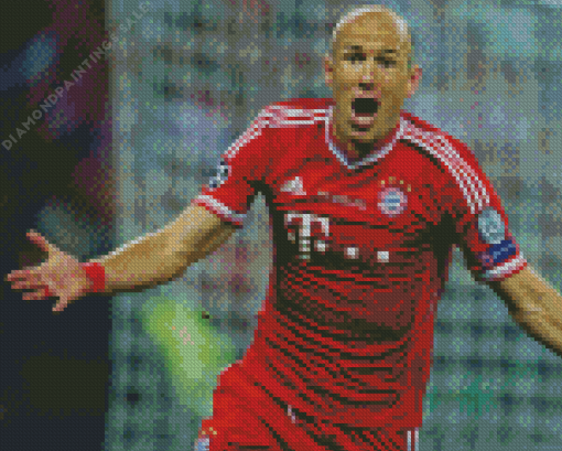 Arjen Robben Diamond Painting