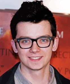 Asa Butterfield Diamond Painting