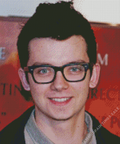 Asa Butterfield Diamond Painting