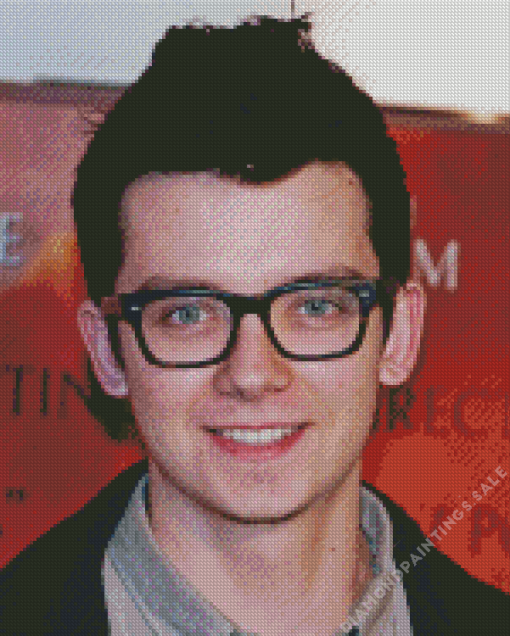 Asa Butterfield Diamond Painting