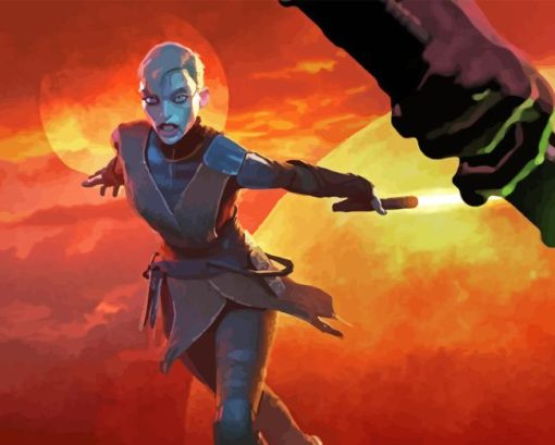 Asajj Ventress Diamond Painting