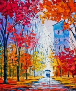 Autumn Walk Ilyayev Diamond Painting