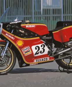 Barry Sheene Suzuki Diamond Painting