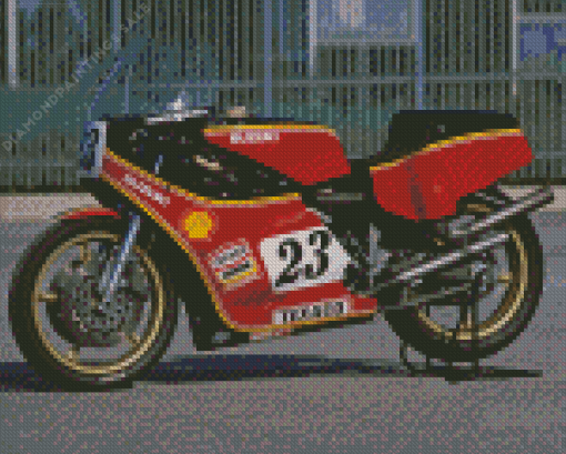 Barry Sheene Suzuki Diamond Painting