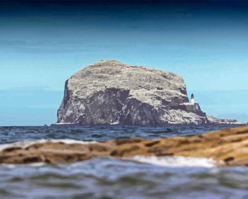 Bass Rock North Diamond Painting