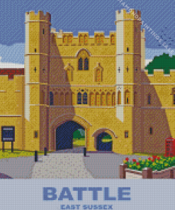 Battle Abbey East Sussex Diamond Painting