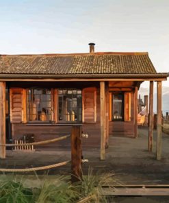 Beach Cabin Diamond Painting