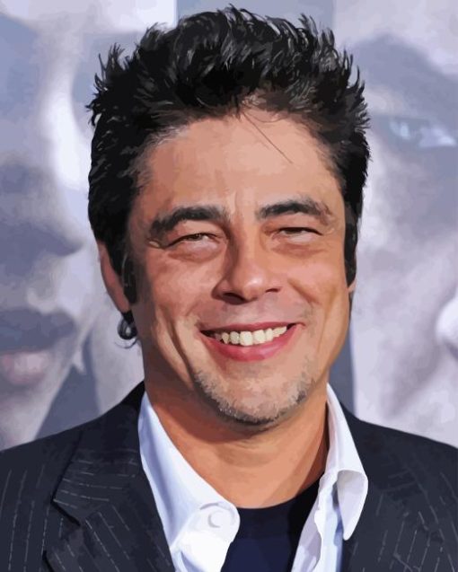 Benicio Del Toro Diamond Painting