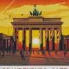 Berlin Brandenburger Gate Diamond Painting