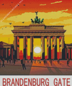 Berlin Brandenburger Gate Diamond Painting