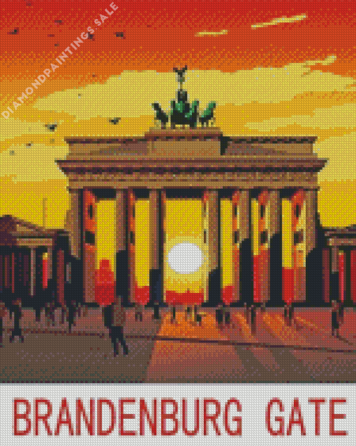 Berlin Brandenburger Gate Diamond Painting