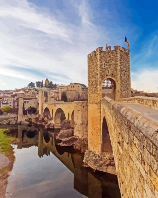 Besalu Girona Diamond Painting