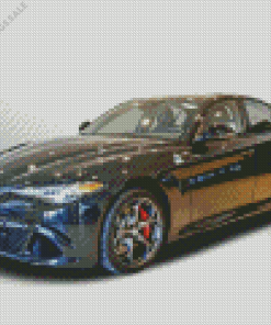 Black Alfa Romeo Diamond Painting