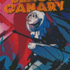 Black Canary Poster Diamond Painting