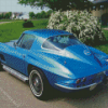 Blue 67 Stingray Diamond Painting