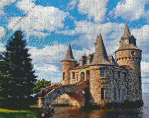 Boldt Castle Alexandria Bay Diamond Painting