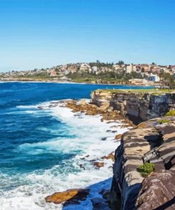 Bondi To Coogee Walk Diamond Painting