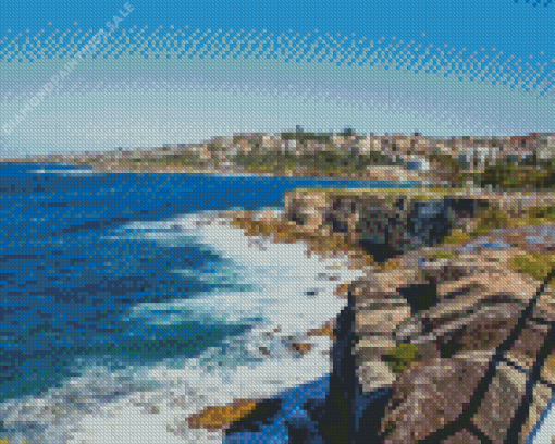 Bondi To Coogee Walk Diamond Painting