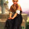 Bouguereau The Broken Pitcher Diamond Painting