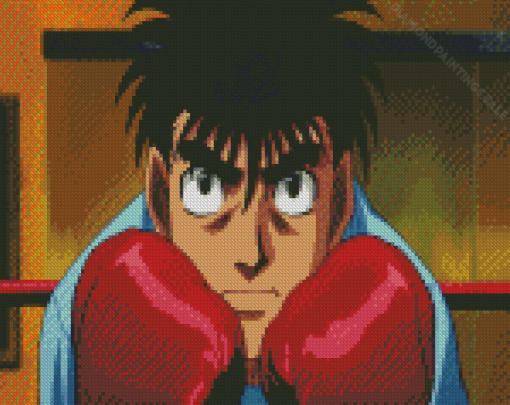 Boxer Ippo Makunouchi Diamond Painting