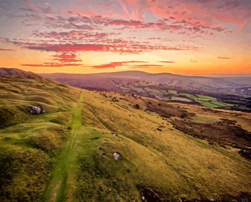 Brecon Beacons Diamond Painting