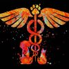 Caduceus Art Diamond Painting