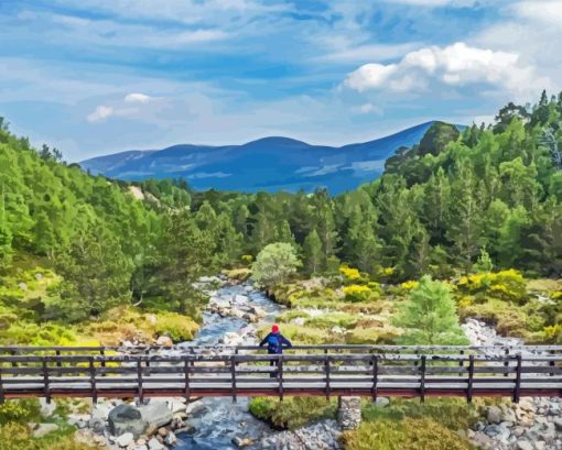 Cairngorm Scotland Diamond Painting