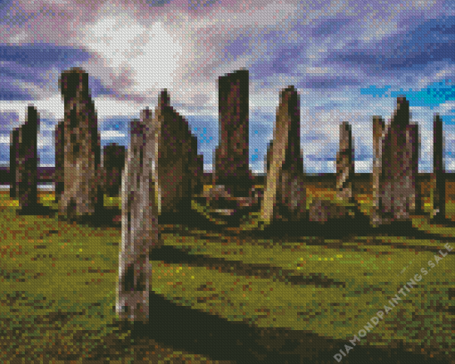 Callanish Stones Diamond Painting