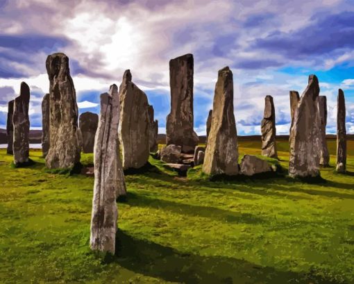 Callanish Stones Diamond Painting