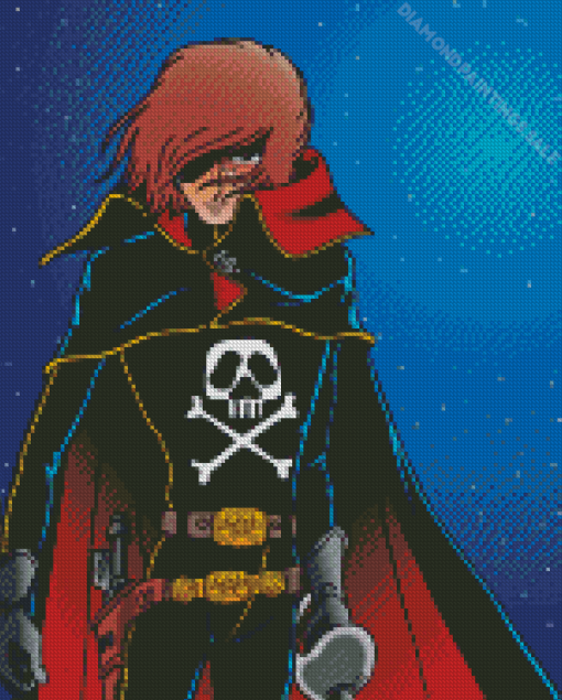 Captain Harlock Diamond Painting