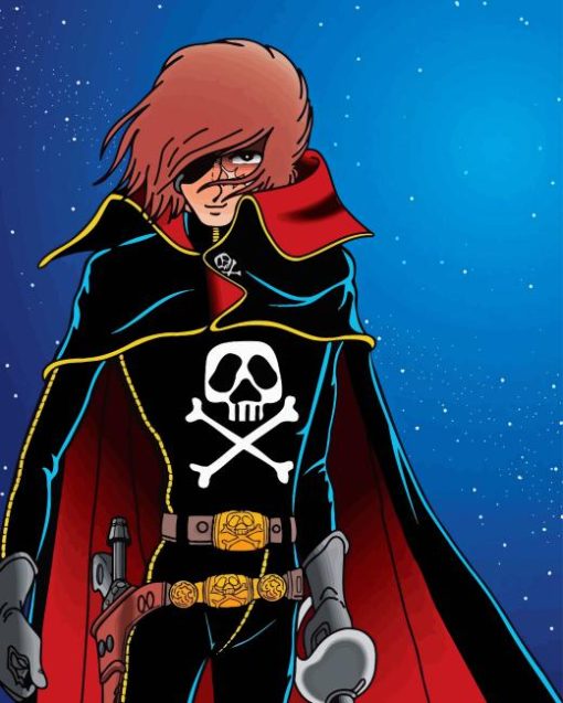 Captain Harlock Diamond Painting